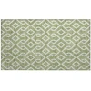 Addison Chantille ACN621 Green 1 ft. 8 in. x 2 ft. 6 in. Rectangle Rug