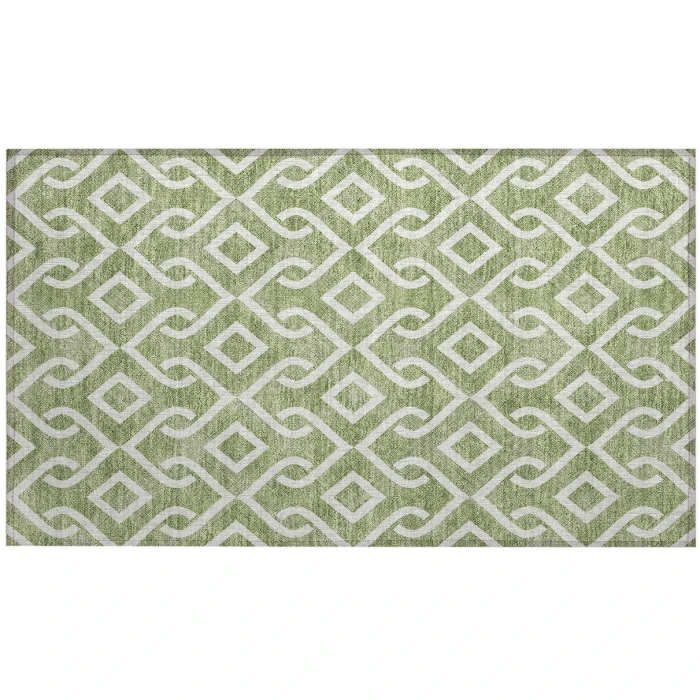 Chantille ACN621 Green 1'8" x 2'6" Rug