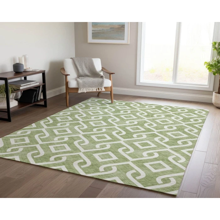 Chantille ACN621 Green 9' x 12' Rug