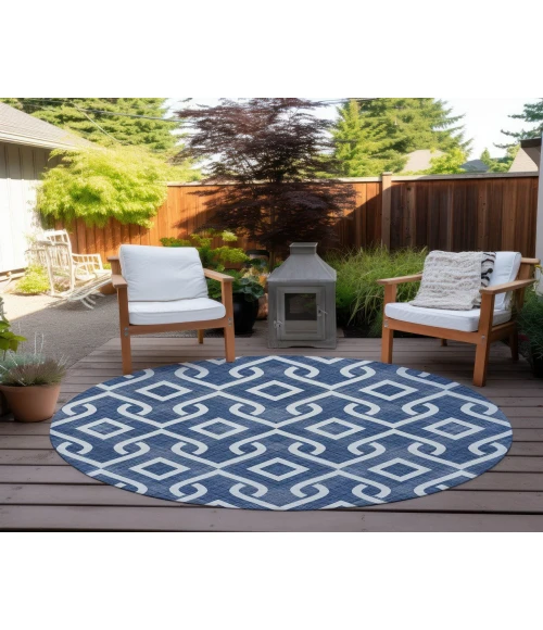 Chantille ACN621 Navy 8' x 8' Rug