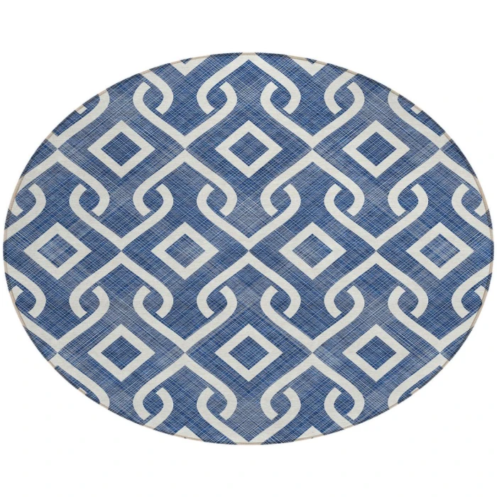 Chantille ACN621 Navy 8' x 8' Rug