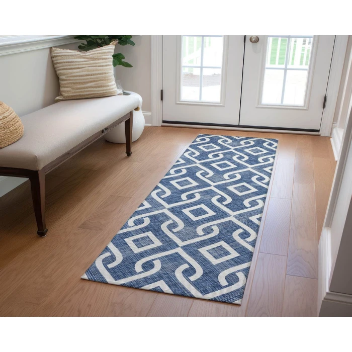 Chantille ACN621 Navy 2'3" x 7'6" Rug