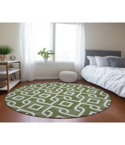 Chantille ACN621 Olive 8' x 8' Rug