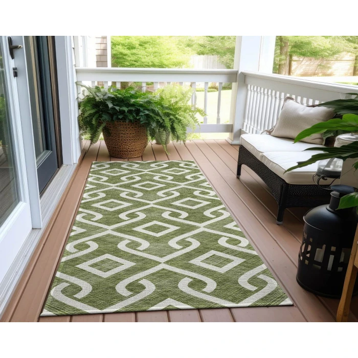 Chantille ACN621 Olive 2'3" x 7'6" Rug