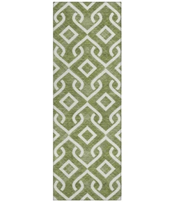 Addison Chantille ACN621 Olive 2 ft. 3 in. x 7 ft. 6 in. Runner Rug