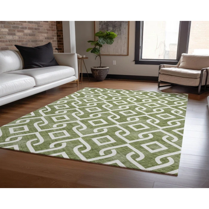 Chantille ACN621 Olive 8' x 10' Rug