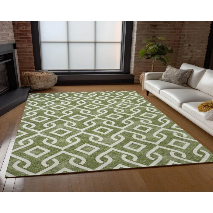 Chantille ACN621 Olive 8' x 10' Rug