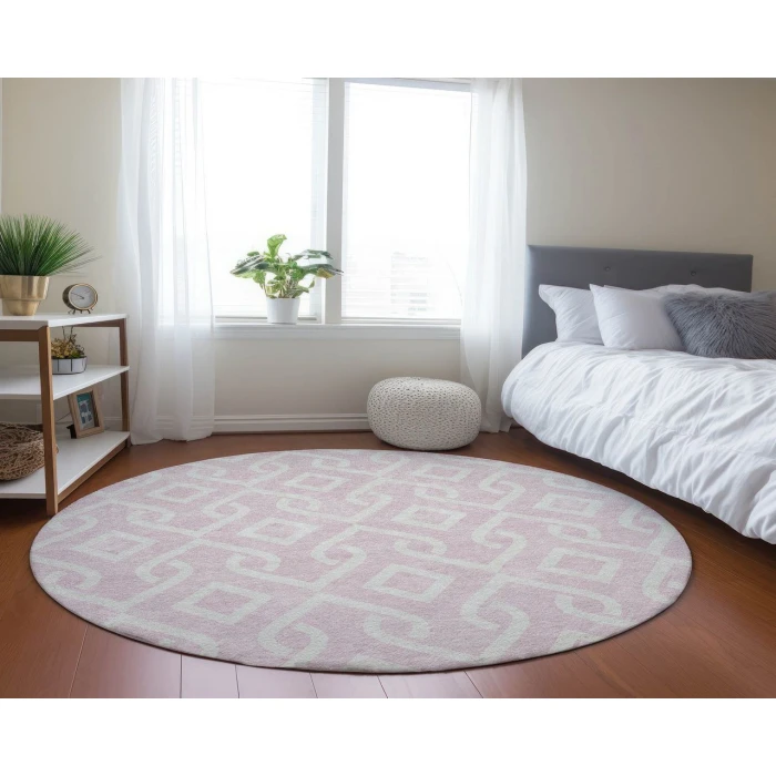 Chantille ACN621 Pink 8' x 8' Rug