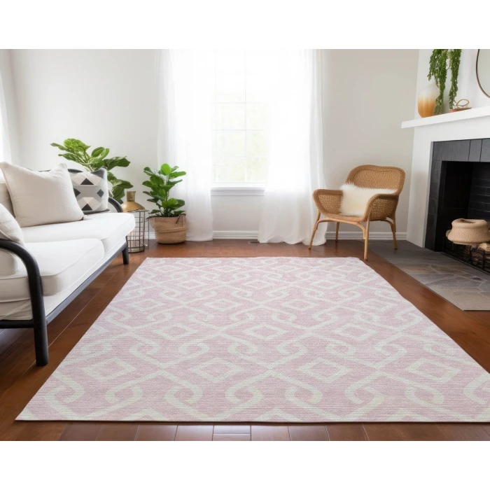 Chantille ACN621 Pink 8' x 10' Rug