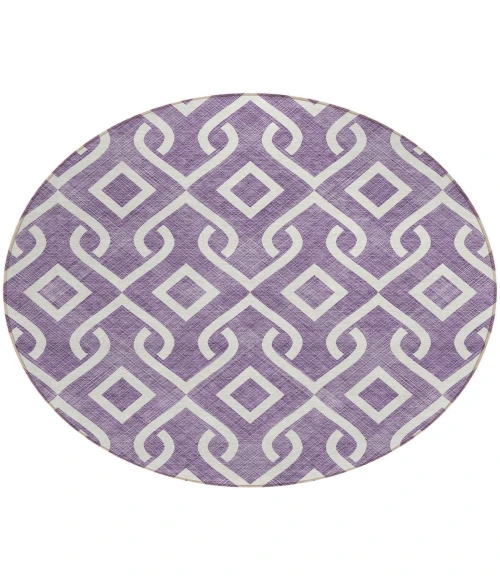 Chantille ACN621 Purple 8' x 8' Rug