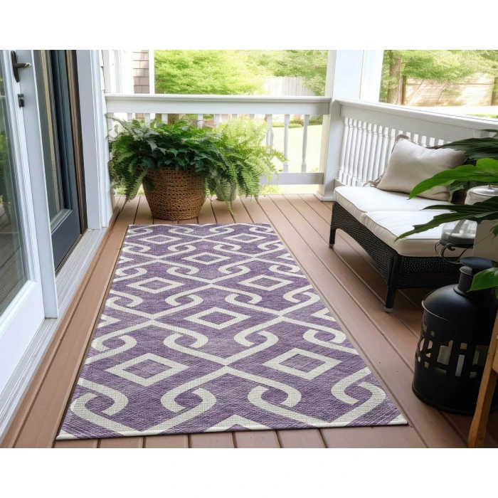 Chantille ACN621 Purple 2'3" x 7'6" Rug