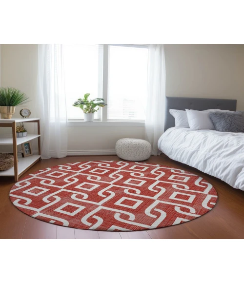 Chantille ACN621 Red 8' x 8' Rug
