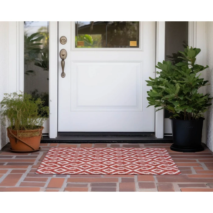 Chantille ACN621 Red 1'8" x 2'6" Rug
