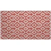 Addison Chantille ACN621 Red 1 ft. 8 in. x 2 ft. 6 in. Rectangle Rug