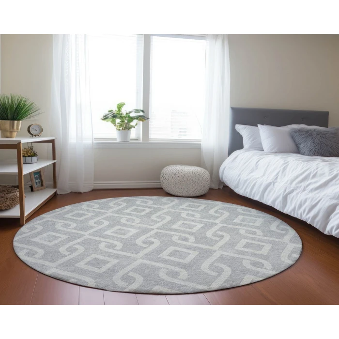 Chantille ACN621 Silver 8' x 8' Rug