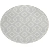 Addison Chantille ACN621 Silver 8 ft. x 8 ft. Round Rug