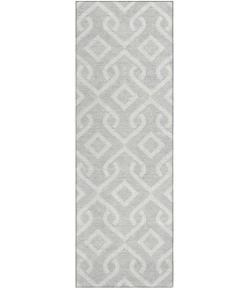 Addison Chantille ACN621 Silver 2 ft. 3 in. x 7 ft. 6 in. Runner Rug