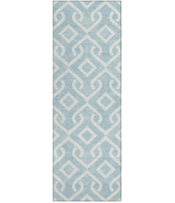 Addison Chantille ACN621 Sky 2 ft. 3 in. x 7 ft. 6 in. Runner Rug