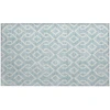 Addison Chantille ACN621 Sky 1 ft. 8 in. x 2 ft. 6 in. Rectangle Rug