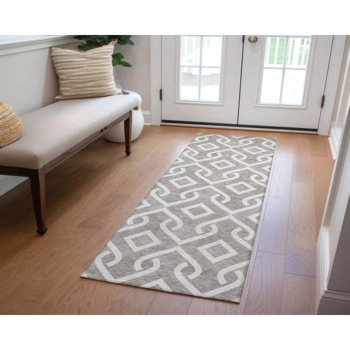 Chantille ACN621 Taupe 2'3" x 7'6" Rug