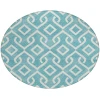 Addison Chantille ACN621 Teal 8 ft. x 8 ft. Round Rug