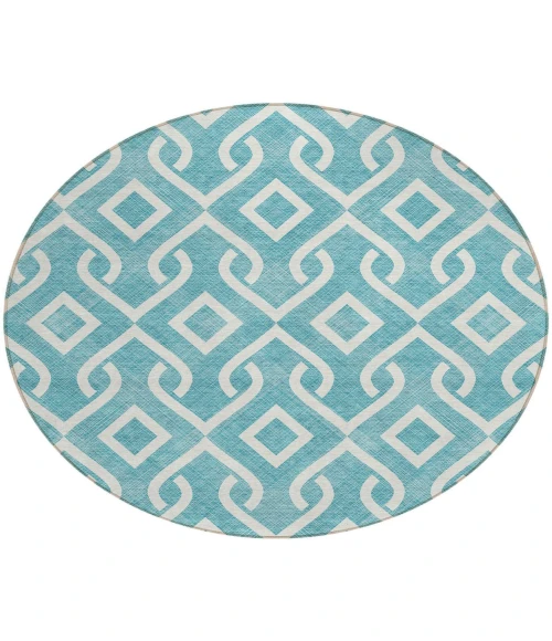 Chantille ACN621 Teal 8' x 8' Rug