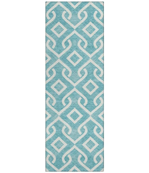 Chantille ACN621 Teal 2'3" x 7'6" Rug