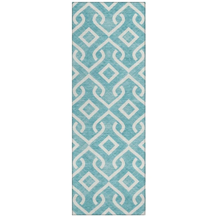 Chantille ACN621 Teal 2'3" x 7'6" Rug