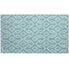 Addison Chantille ACN621 Teal 1 ft. 8 in. x 2 ft. 6 in. Rectangle Rug
