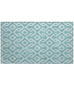 Addison Chantille ACN621 Teal 1 ft. 8 in. x 2 ft. 6 in. Rectangle Rug