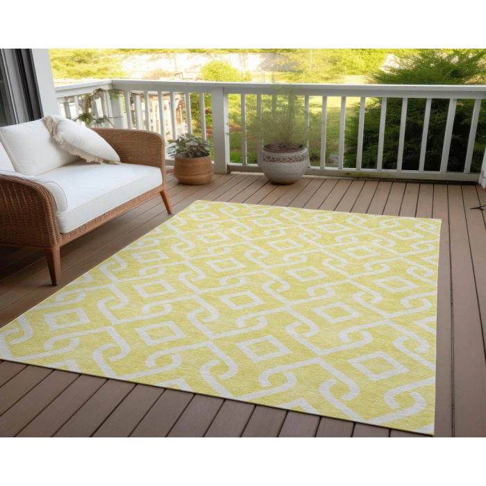 Chantille ACN621 Yellow 8' x 10' Rug