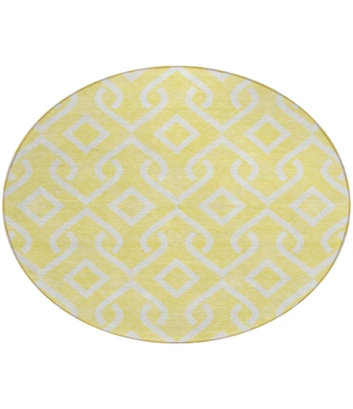 Chantille ACN621 Yellow 8' x 8' Rug