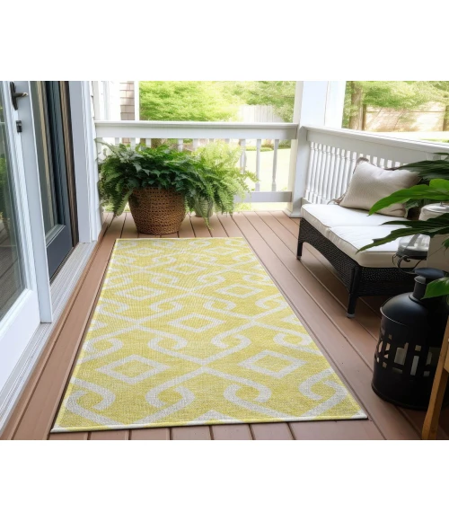 Chantille ACN621 Yellow 2'3" x 7'6" Rug
