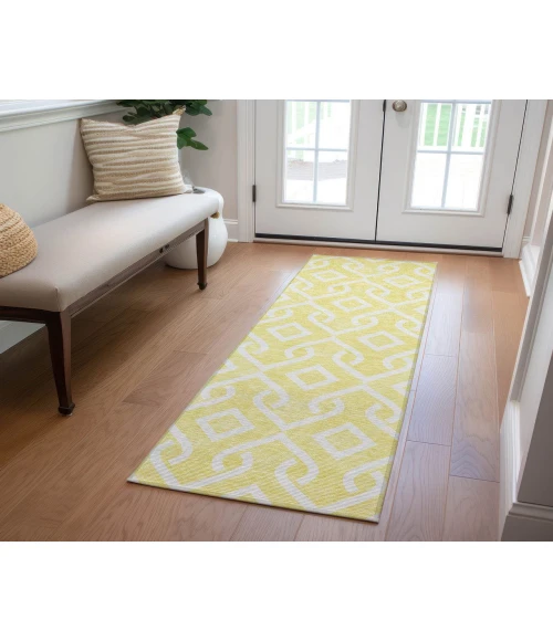Chantille ACN621 Yellow 2'3" x 7'6" Rug