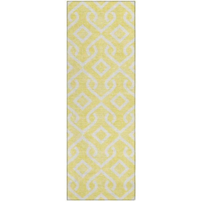 Chantille ACN621 Yellow 2'3" x 7'6" Rug