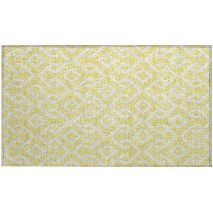 Chantille ACN621 Yellow 1'8" x 2'6" Rug