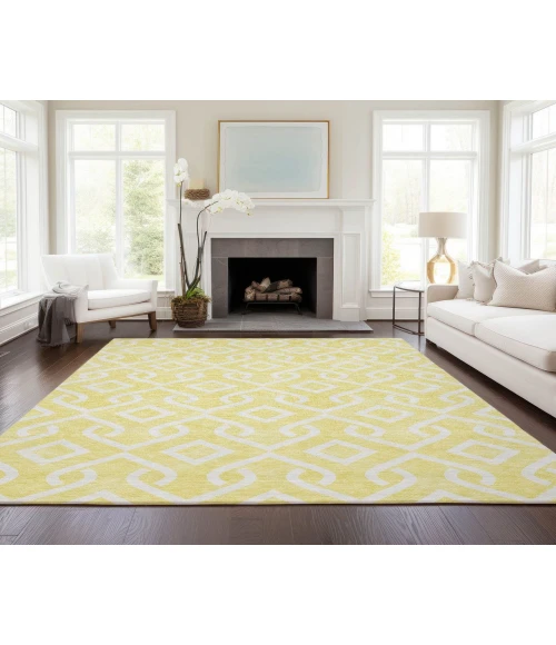 Chantille ACN621 Yellow 5' x 7'6" Rug