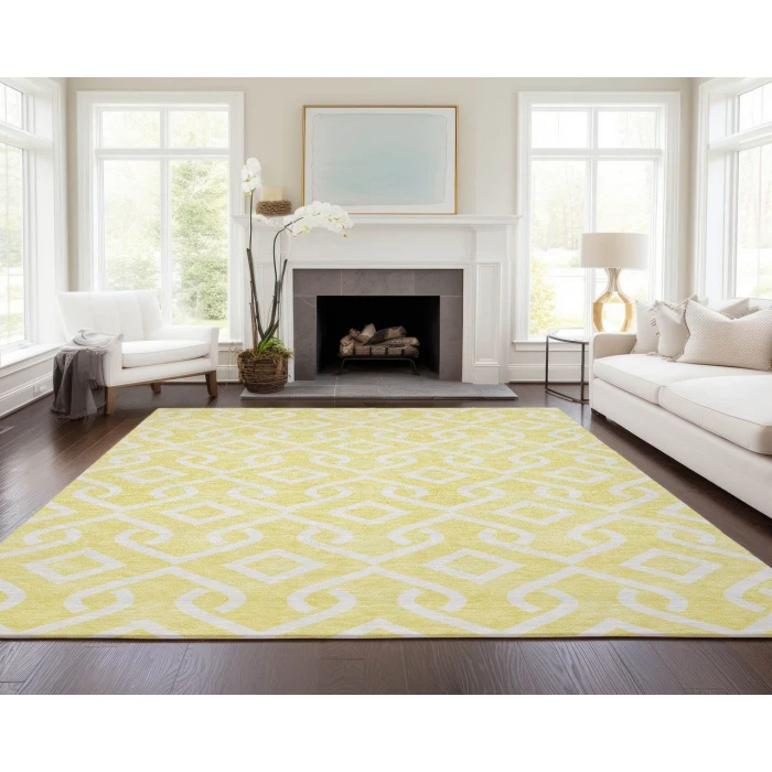 Chantille ACN621 Yellow 8' x 10' Rug