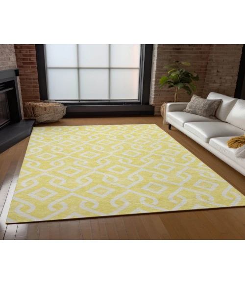 Chantille ACN621 Yellow 5' x 7'6" Rug