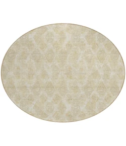 Addison Chantille ACN622 Beige 8 ft. x 8 ft. Round Rug