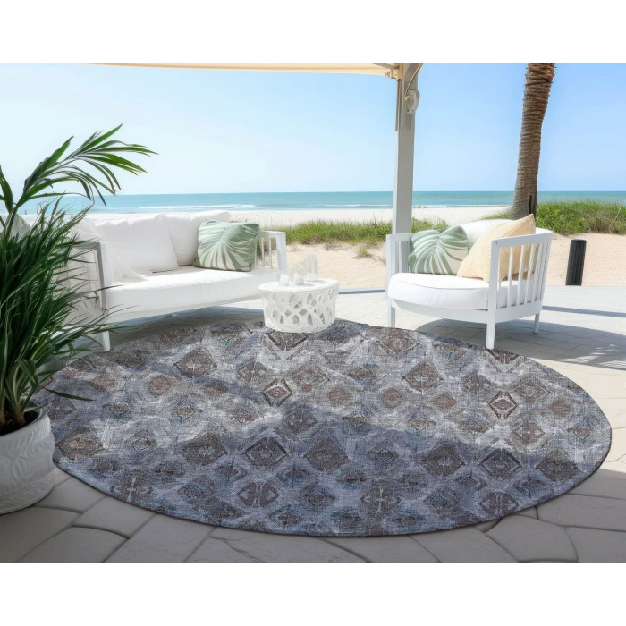 Chantille ACN622 Blue 8' x 8' Rug