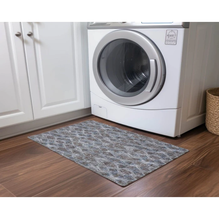 Chantille ACN622 Blue 1'8" x 2'6" Rug