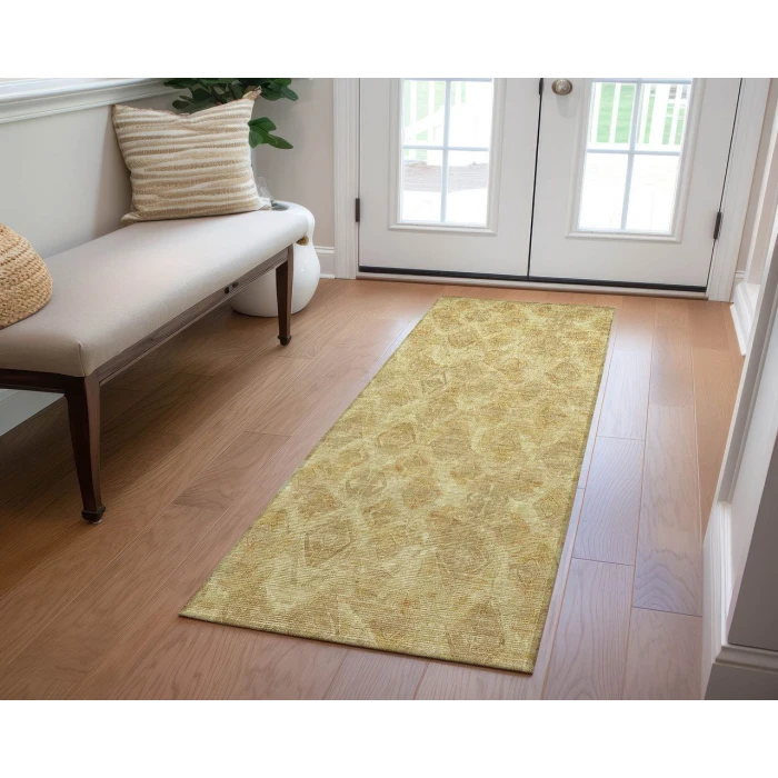 Chantille ACN622 Gold 2'3" x 7'6" Rug