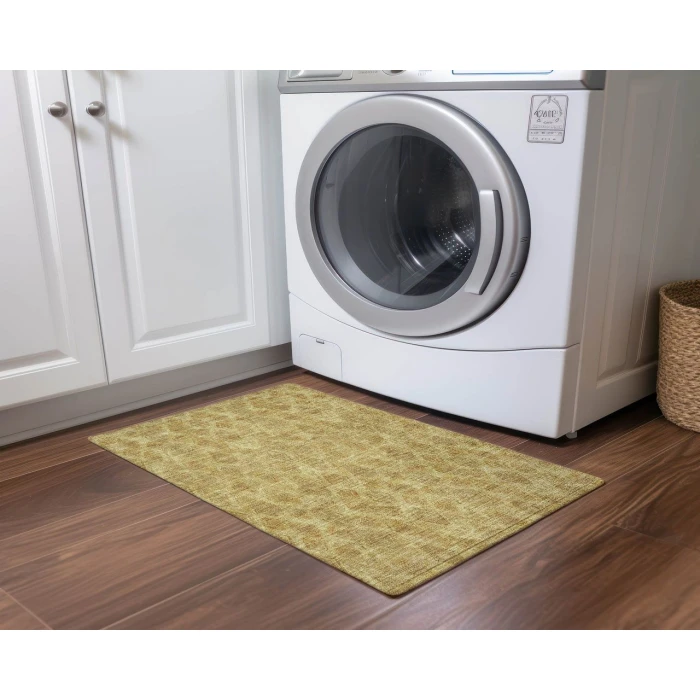 Chantille ACN622 Gold 1'8" x 2'6" Rug