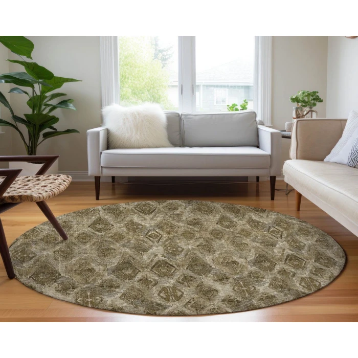 Chantille ACN622 Mocha 8' x 8' Rug