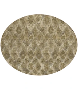 Addison Chantille ACN622 Mocha 8 ft. x 8 ft. Round Rug