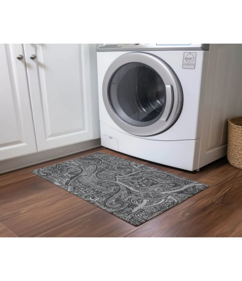 Chantille ACN623 Gray 1'8" x 2'6" Rug