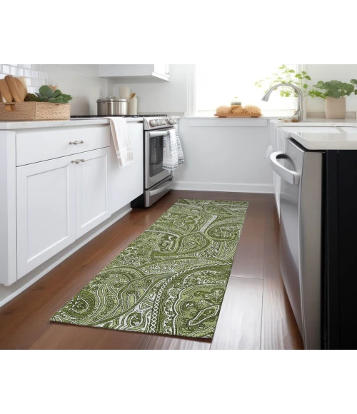 Chantille ACN623 Green 2'3" x 7'6" Rug