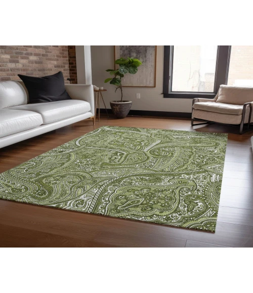 Chantille ACN623 Green 3' x 5' Rug