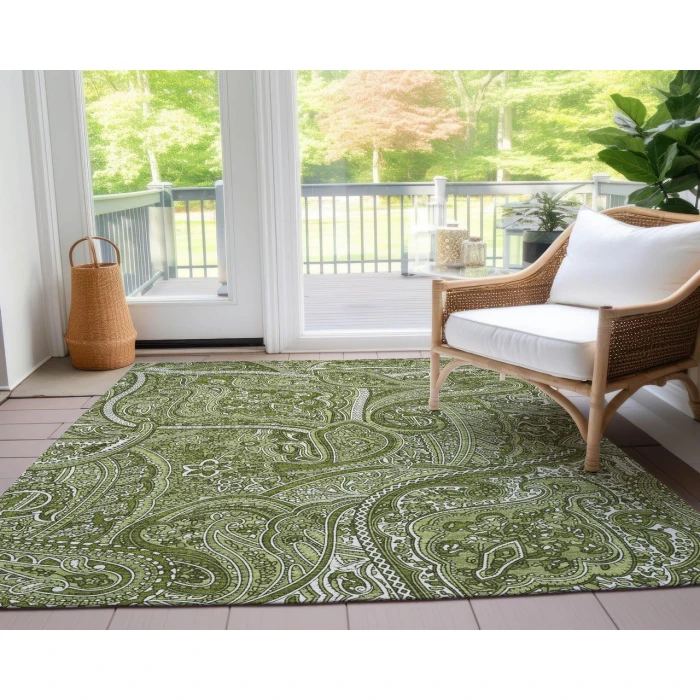 Chantille ACN623 Green 9' x 12' Rug